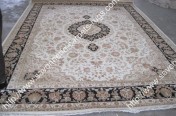 stock wool and silk tabriz persian rugs No.73 factory manufacturer